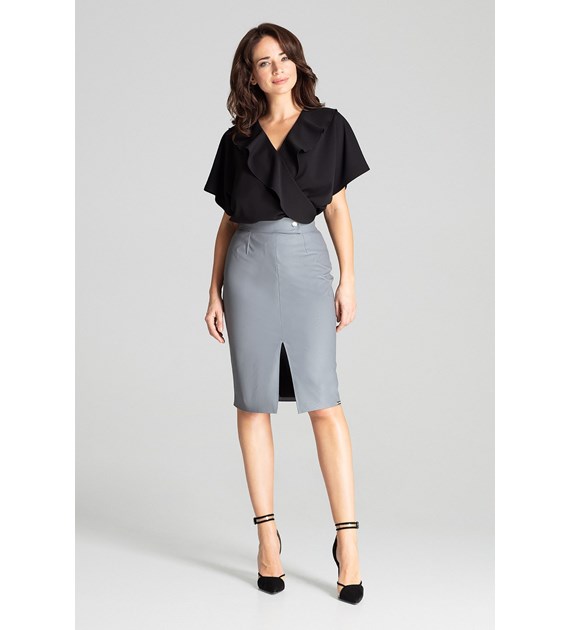 Skirt L071 Grey S