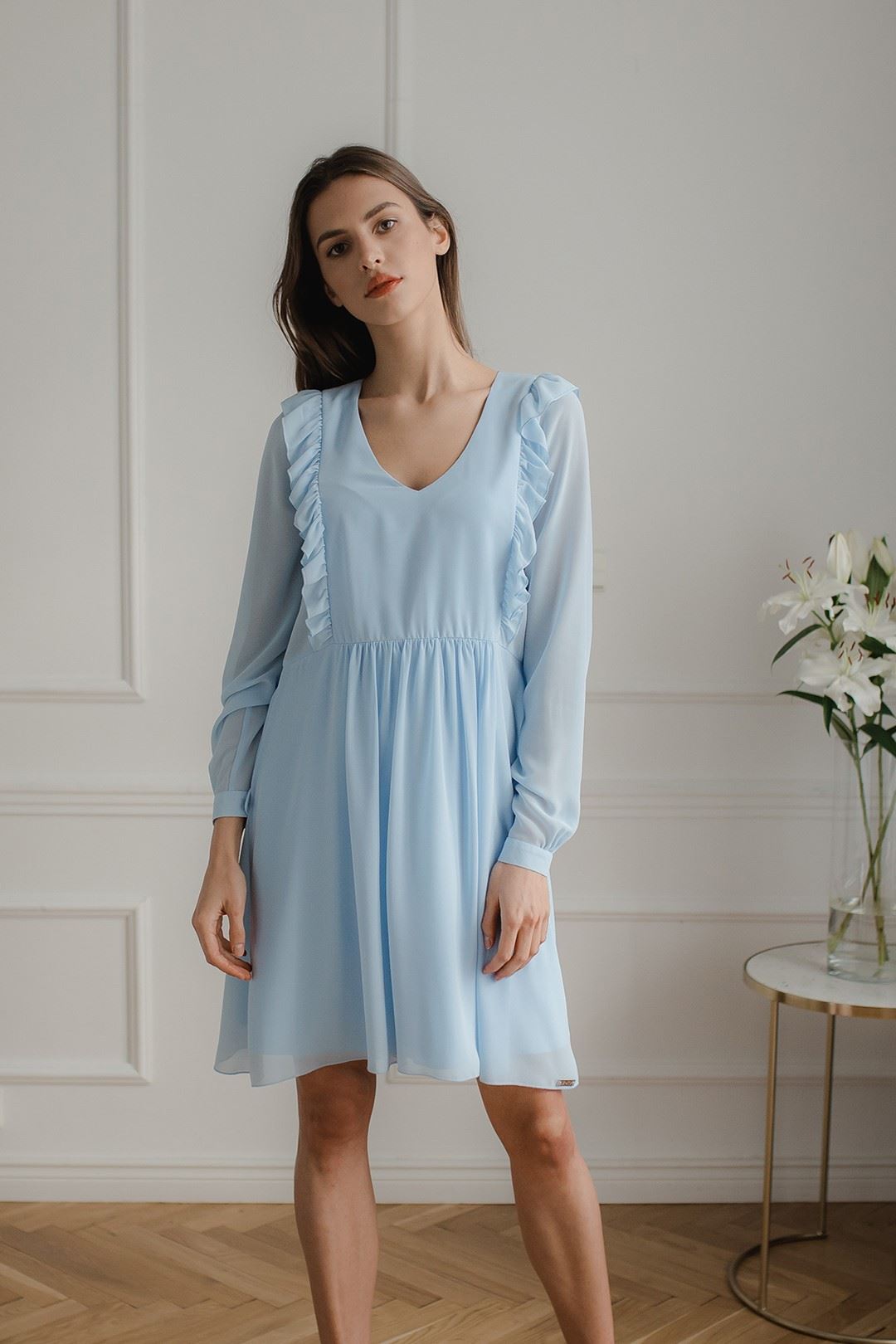 Dress L083 Blue S