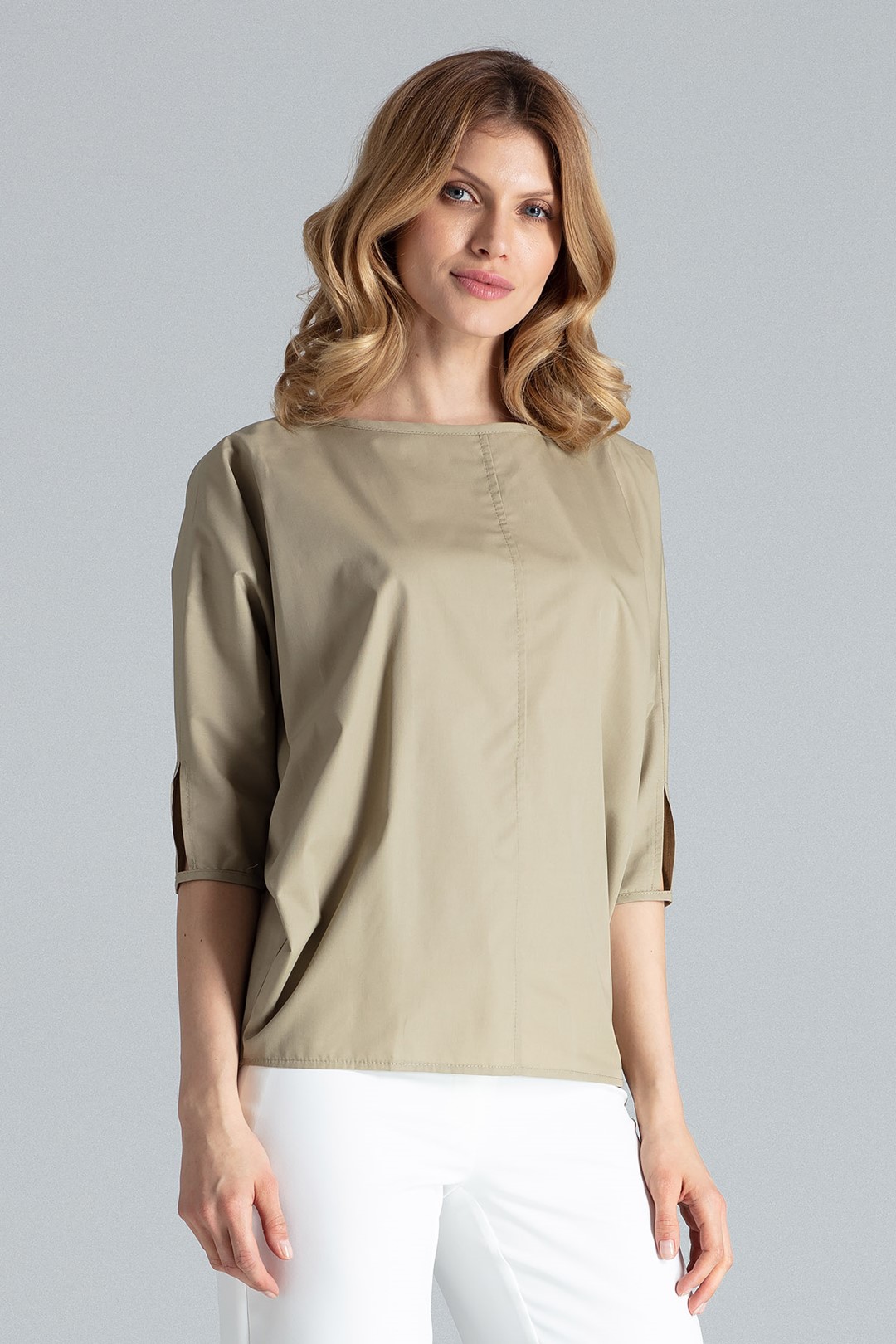 Blouse M563 Olive green S/M