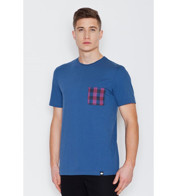 Koszulka V002 Niebieski L