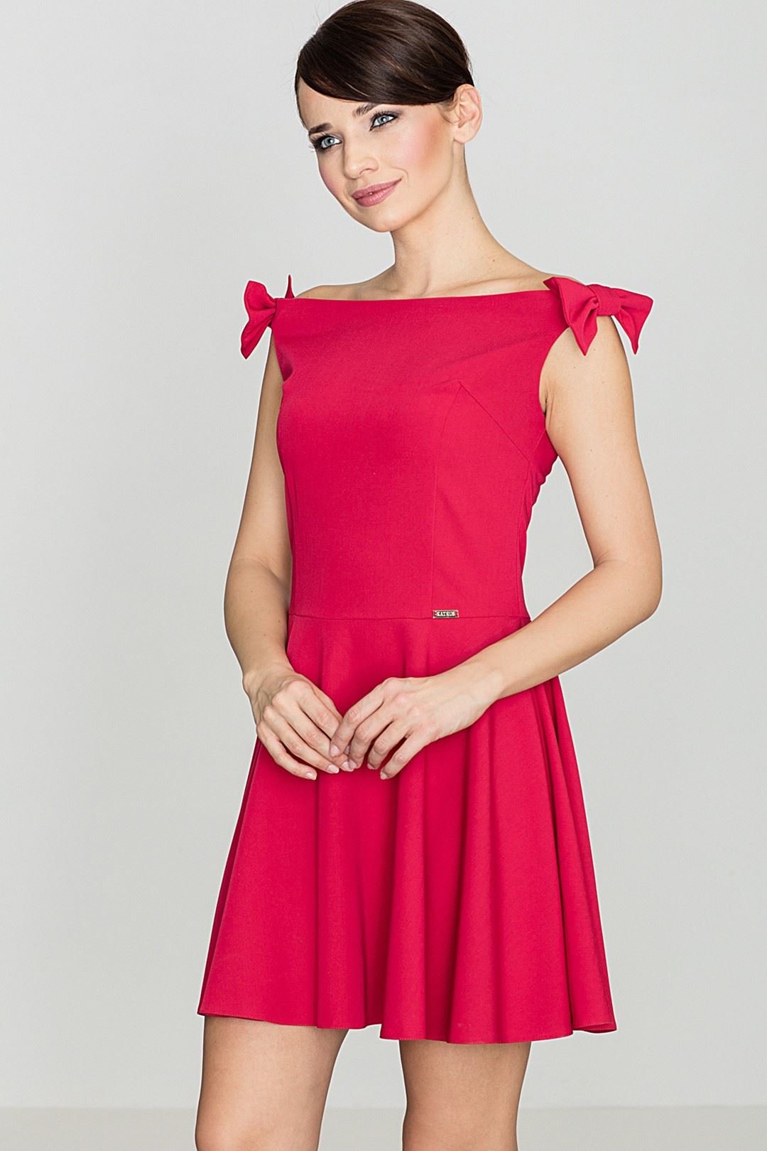 Sukienka K170 Czerwony L