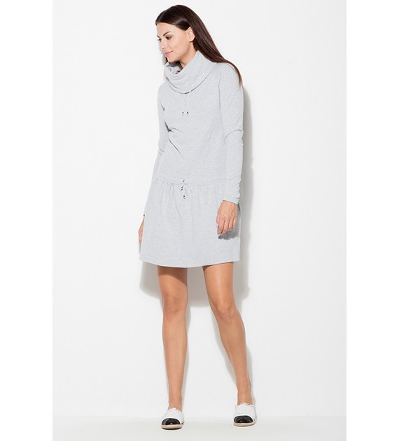 Dress K260 Grey S
