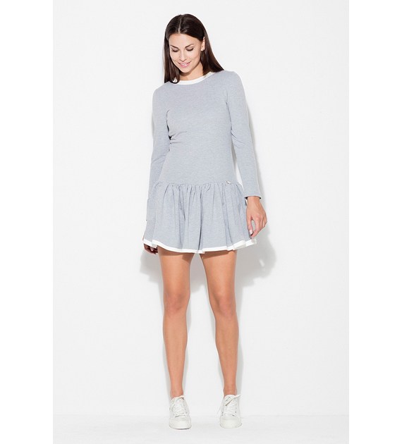 Dress K266 Grey XL