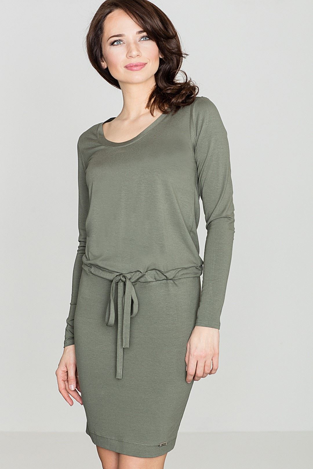 Dress K334 Olive green XL