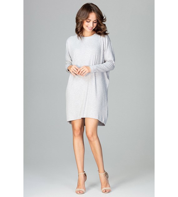 Dress K467 Grey Oversize