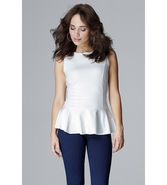 Bluzka L013 Ecru XL