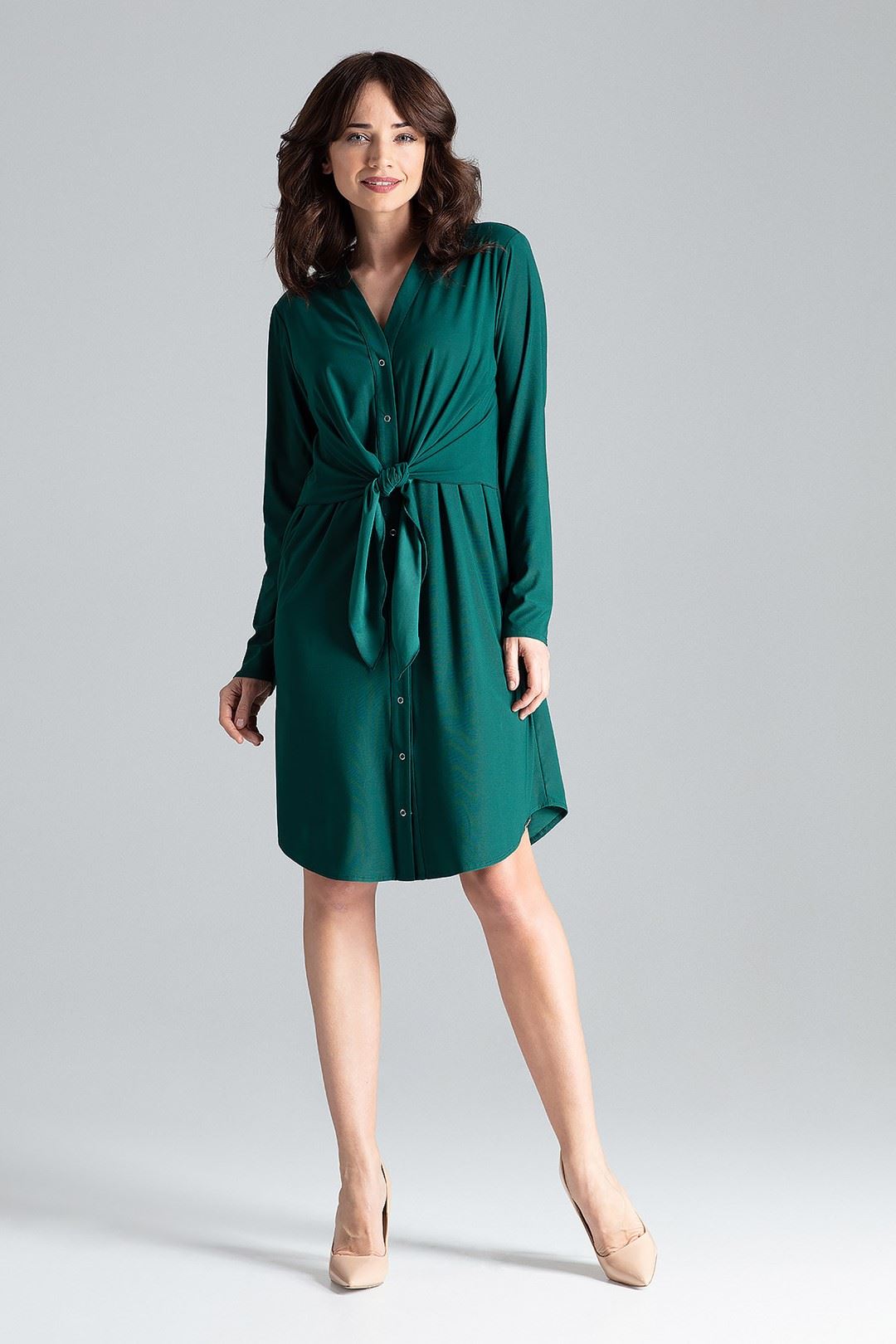 Sukienka L031 Zielony XL