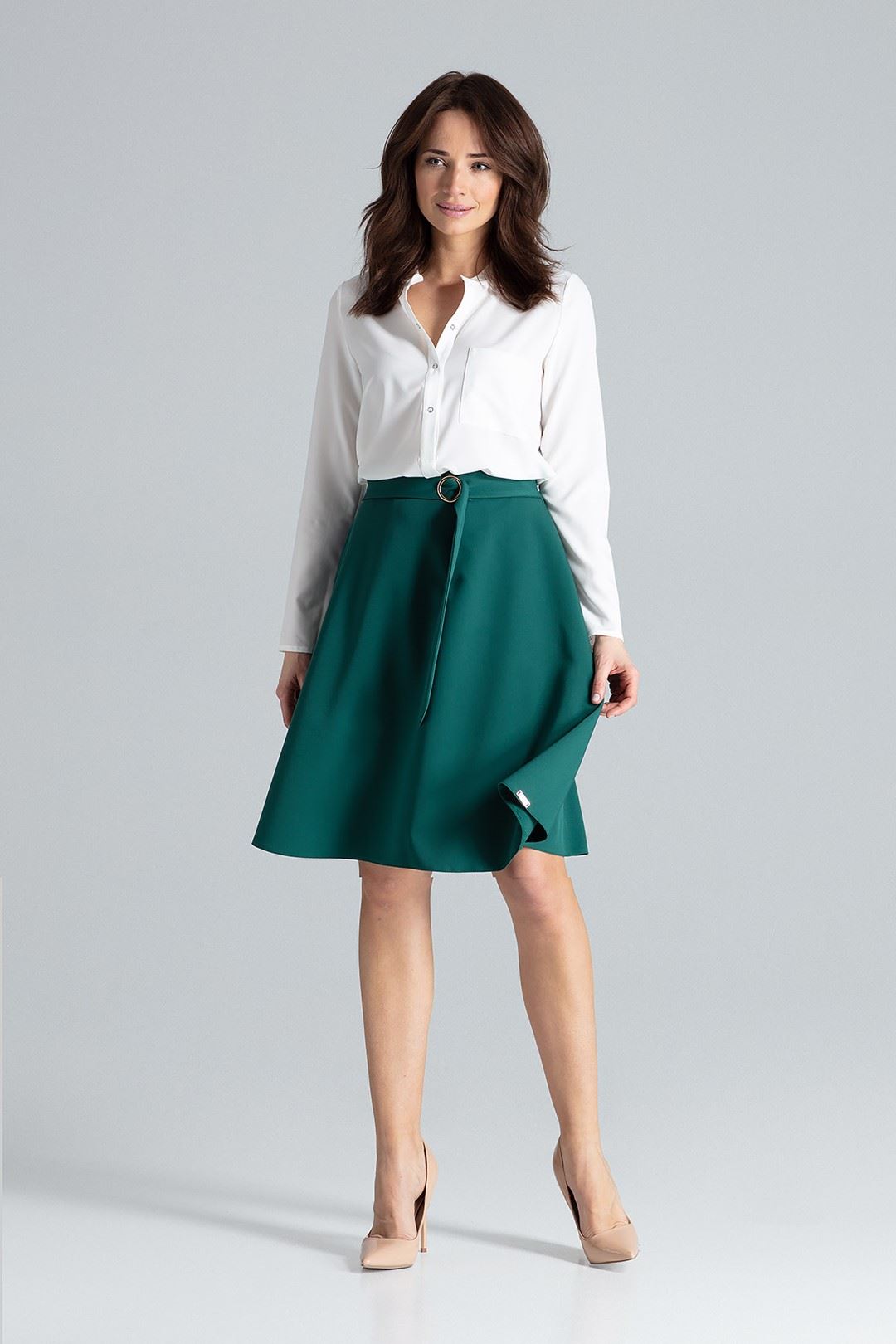 Skirt L038 Green M