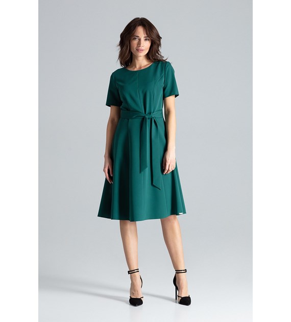 Sukienka L043 Zielony XL