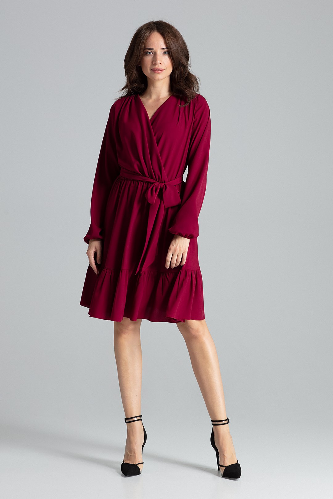 Dress L053 Deep Red XL
