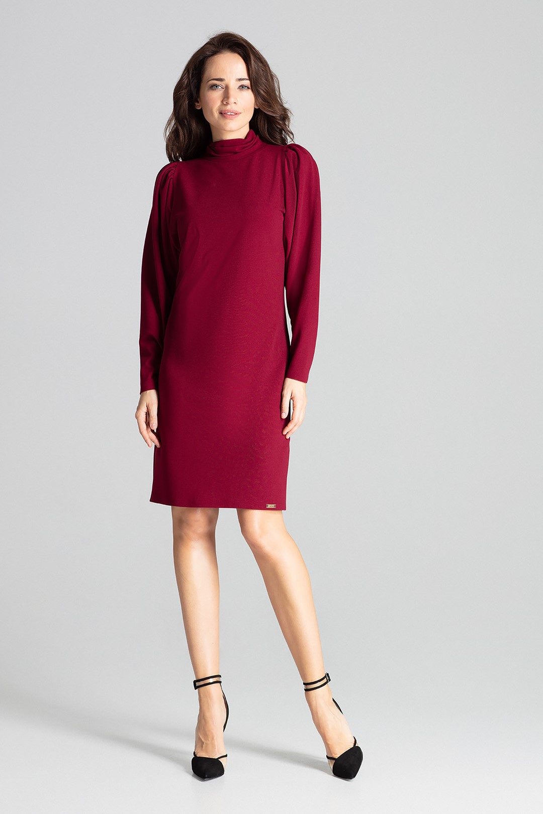 Dress L064 Deep Red S