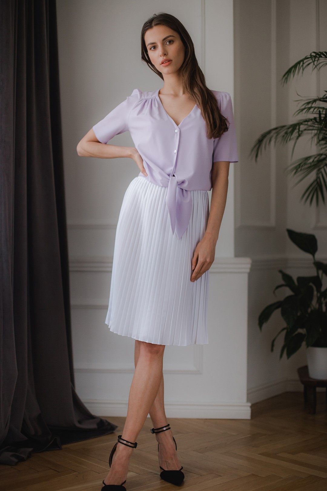 Bluzka L081 Fiolet XL