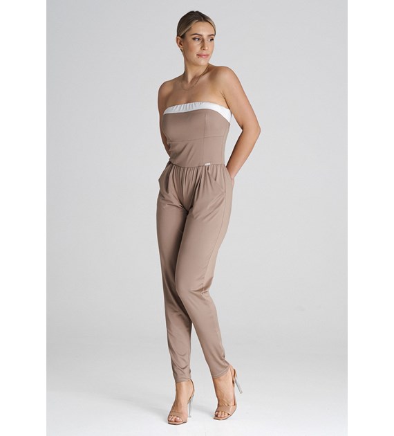 Jumpsuit M1025 Beige M