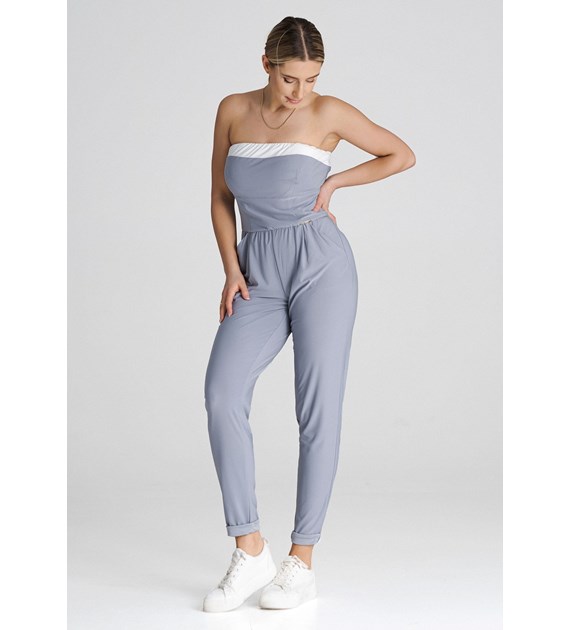 Jumpsuit M1025 Grey S