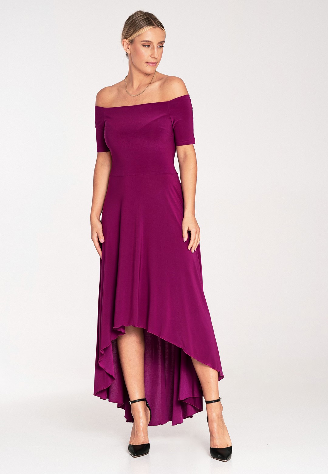 Dress M1032 Fuchsia M