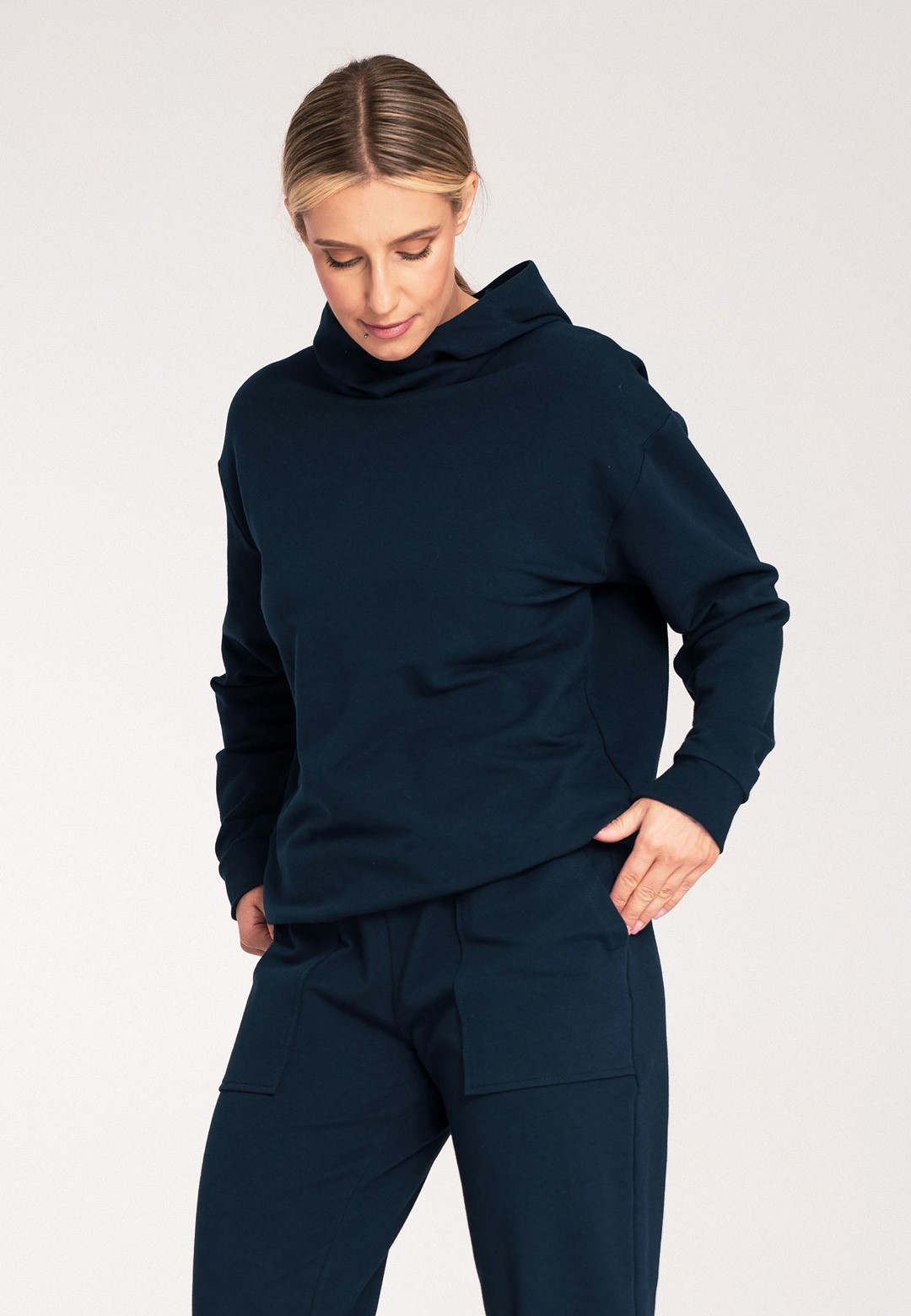 Bluza M1034 Granat S