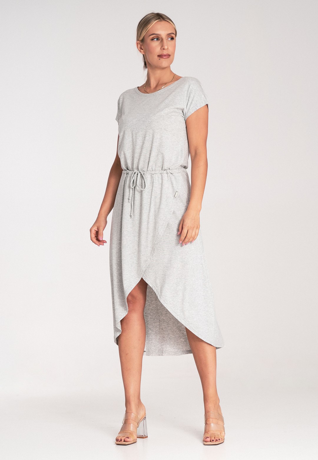 Dress M1041 Grey-Melange L