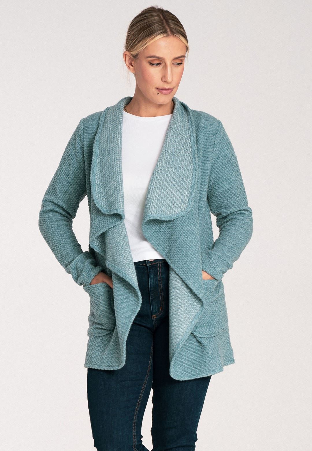 Sweter M1043 Mięta XL