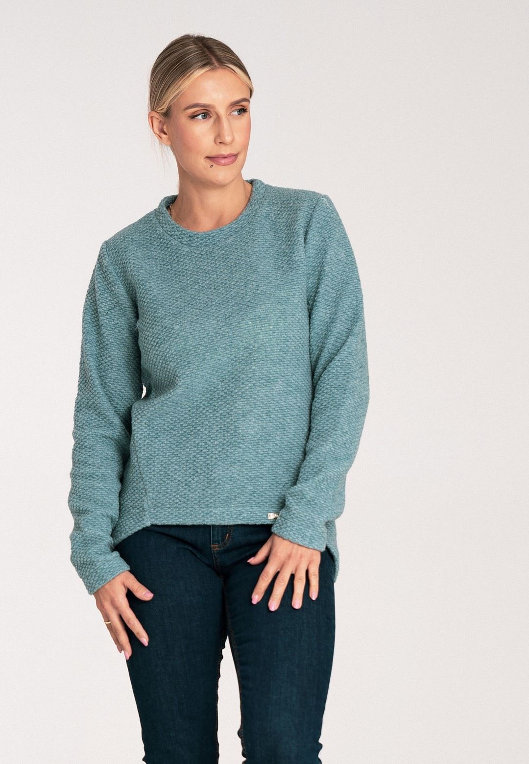 Sweter M1044 Mięta XS