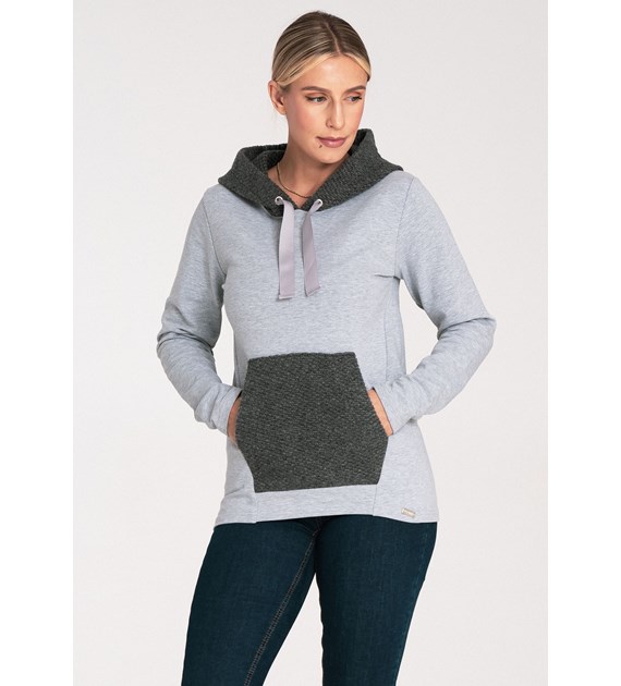 Bluza M1045 Ciemny Szary XS