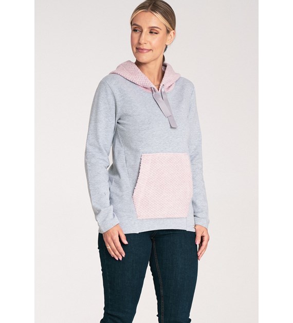 Bluza M1045 Róż XS