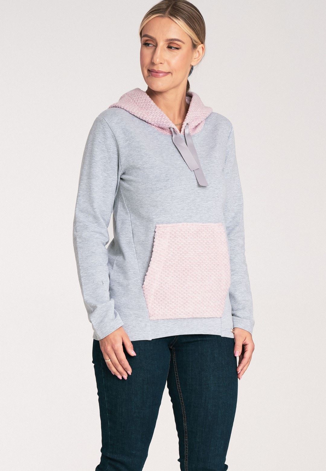 Bluza M1045 Róż XS