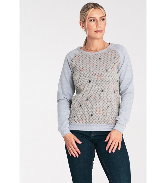 Bluza M1046 Szary XS