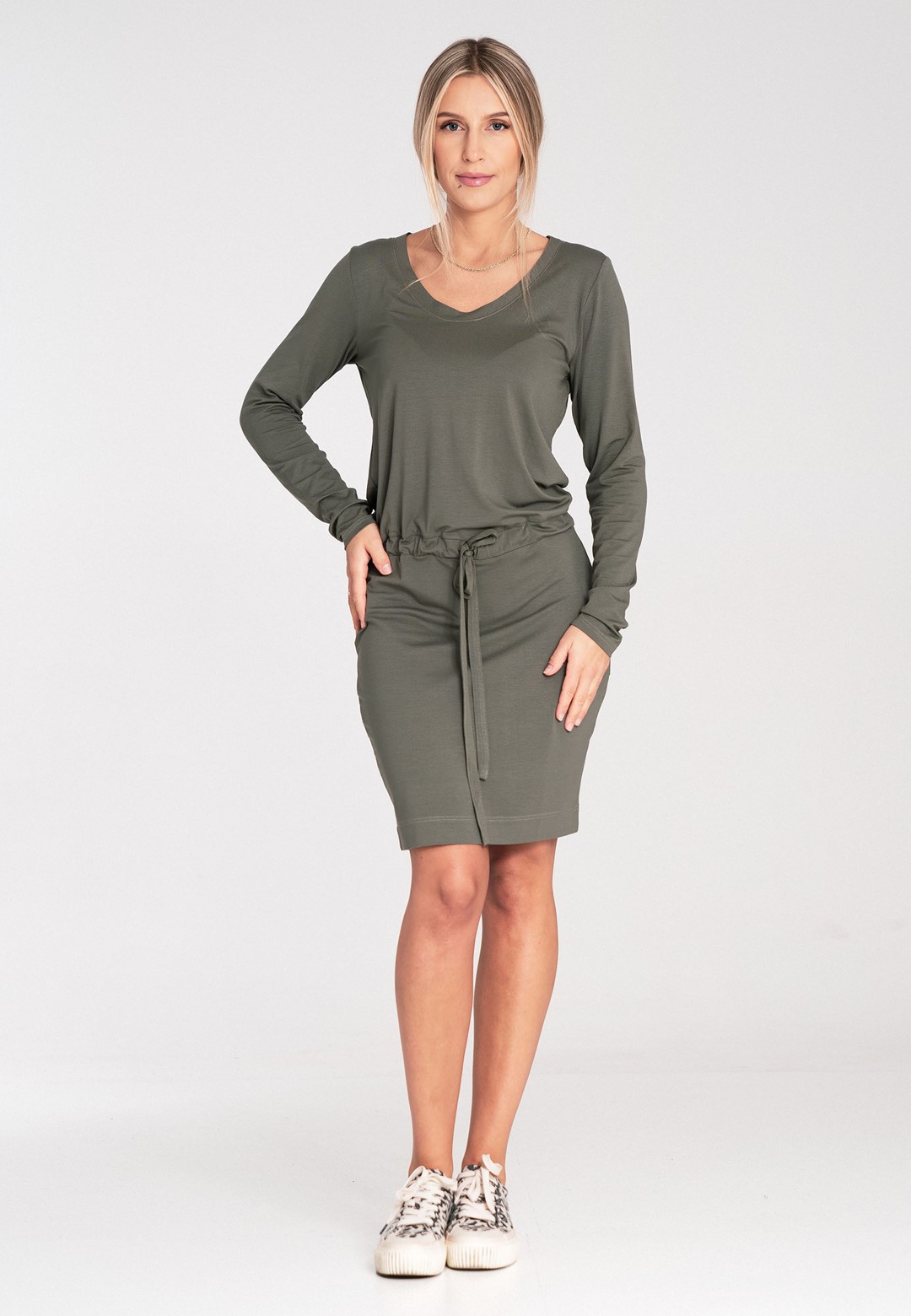 Dress M1049 Olive green XL