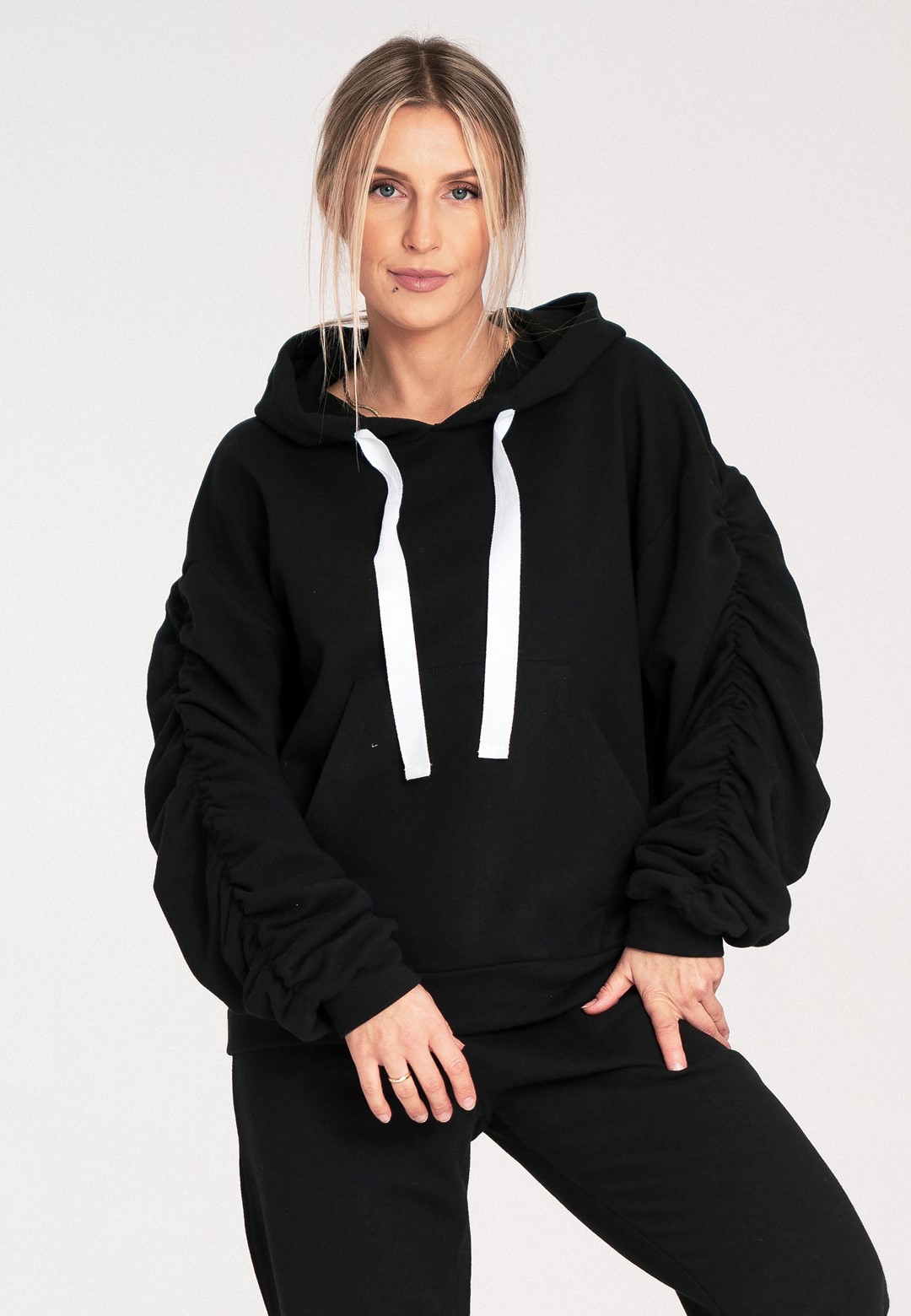 Hoodie M1055 Black M