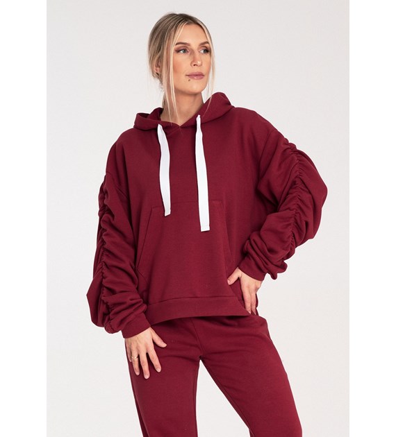 Bluza M1055 Bordo XL