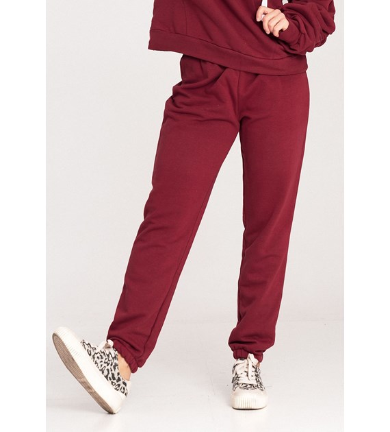 Spodnie M1056 Bordo M