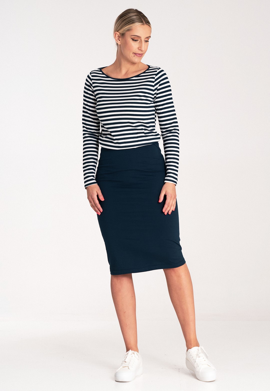 Dress M1057 Navy M
