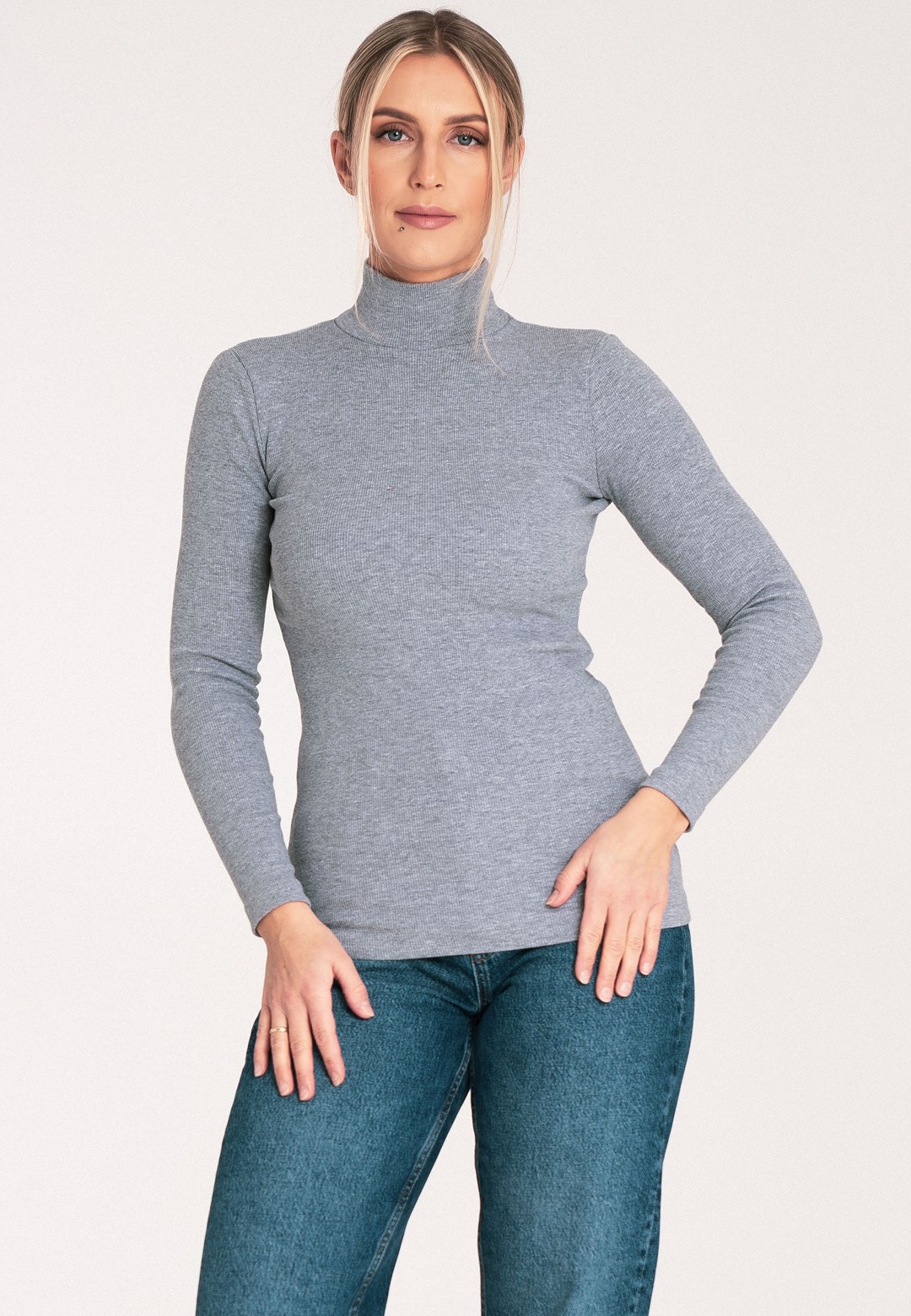 Blouse M1058 Grey S