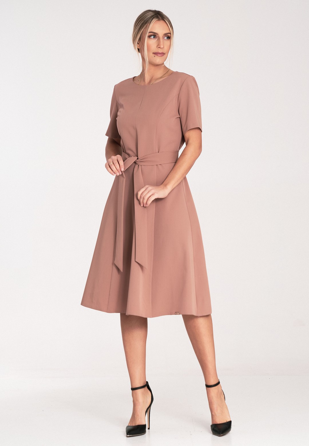Dress M1069 Beige S