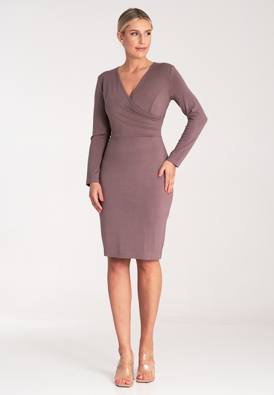 Dress M1078 Brown S
