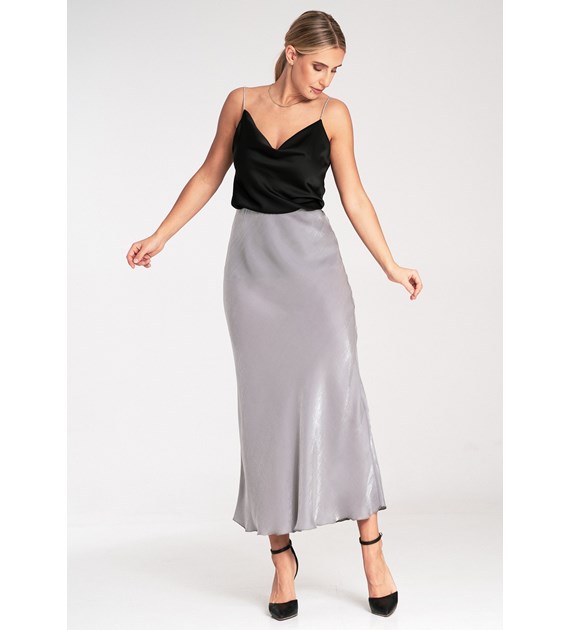 Spódnica M1084 Szary S/M