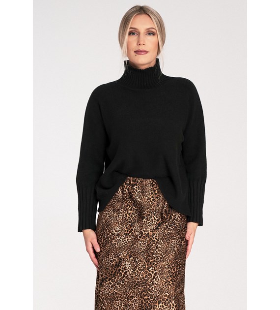 Sweter M1101 Czarny S/M