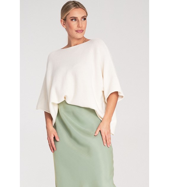 Sweater M1102 Ecru Oversized