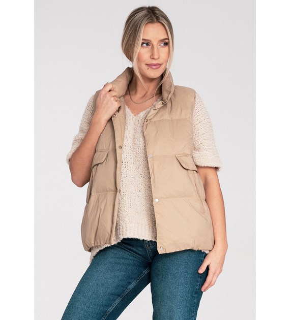 Vest M1115 Beige Oversized