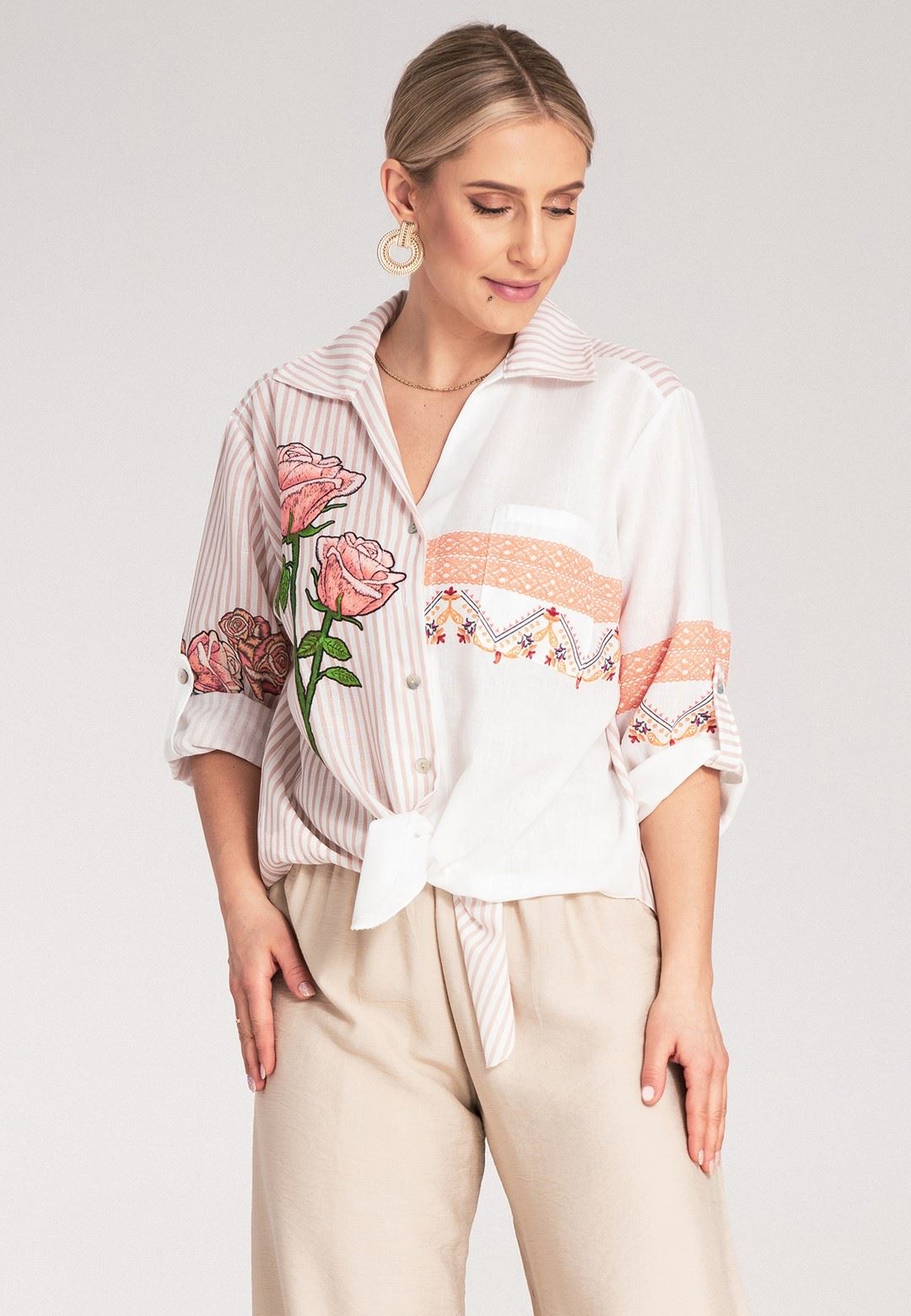 Shirt M1120 Beige S/M