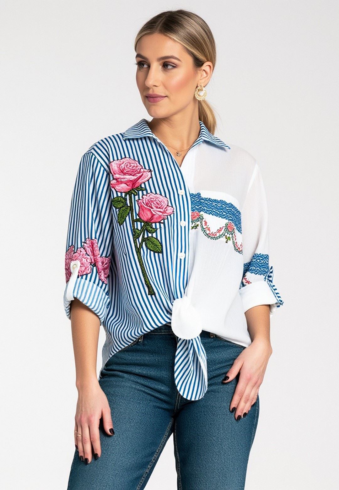 Shirt M1120 Blue S/M