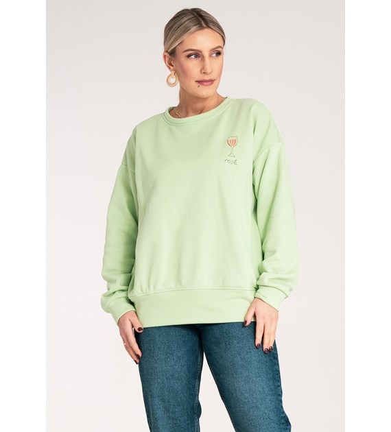 Sweatshirt M1152 Green S/M