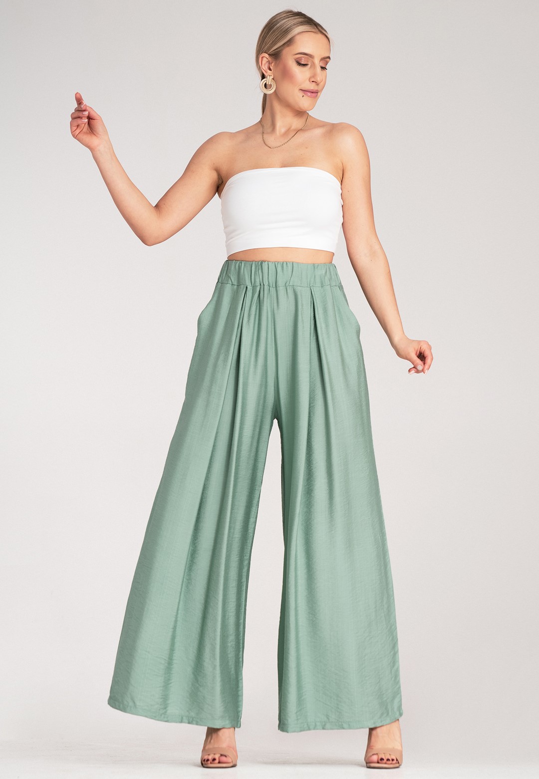 Pants M1158 Mint Oversized