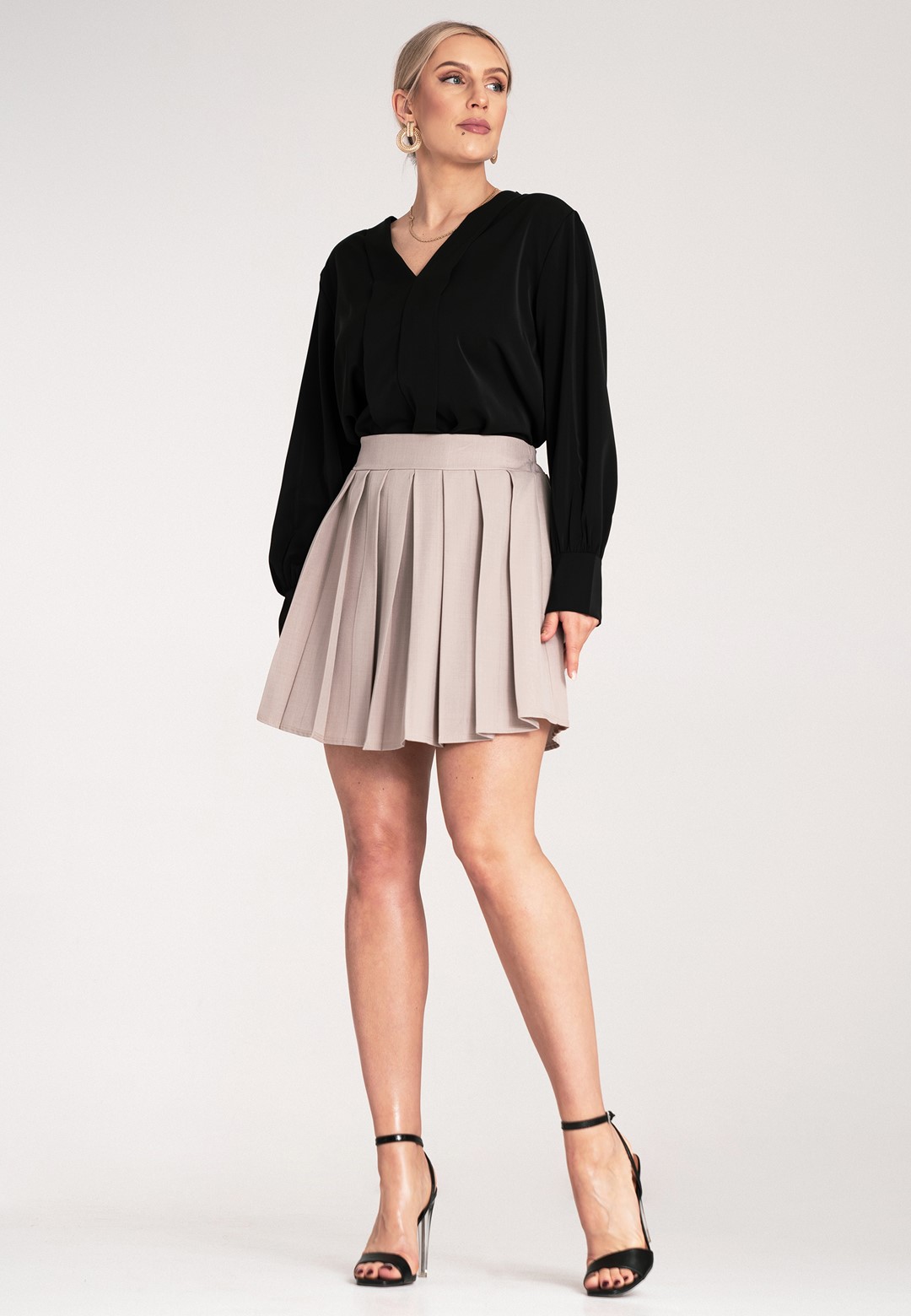 Spódnica M1159 Beż S/M