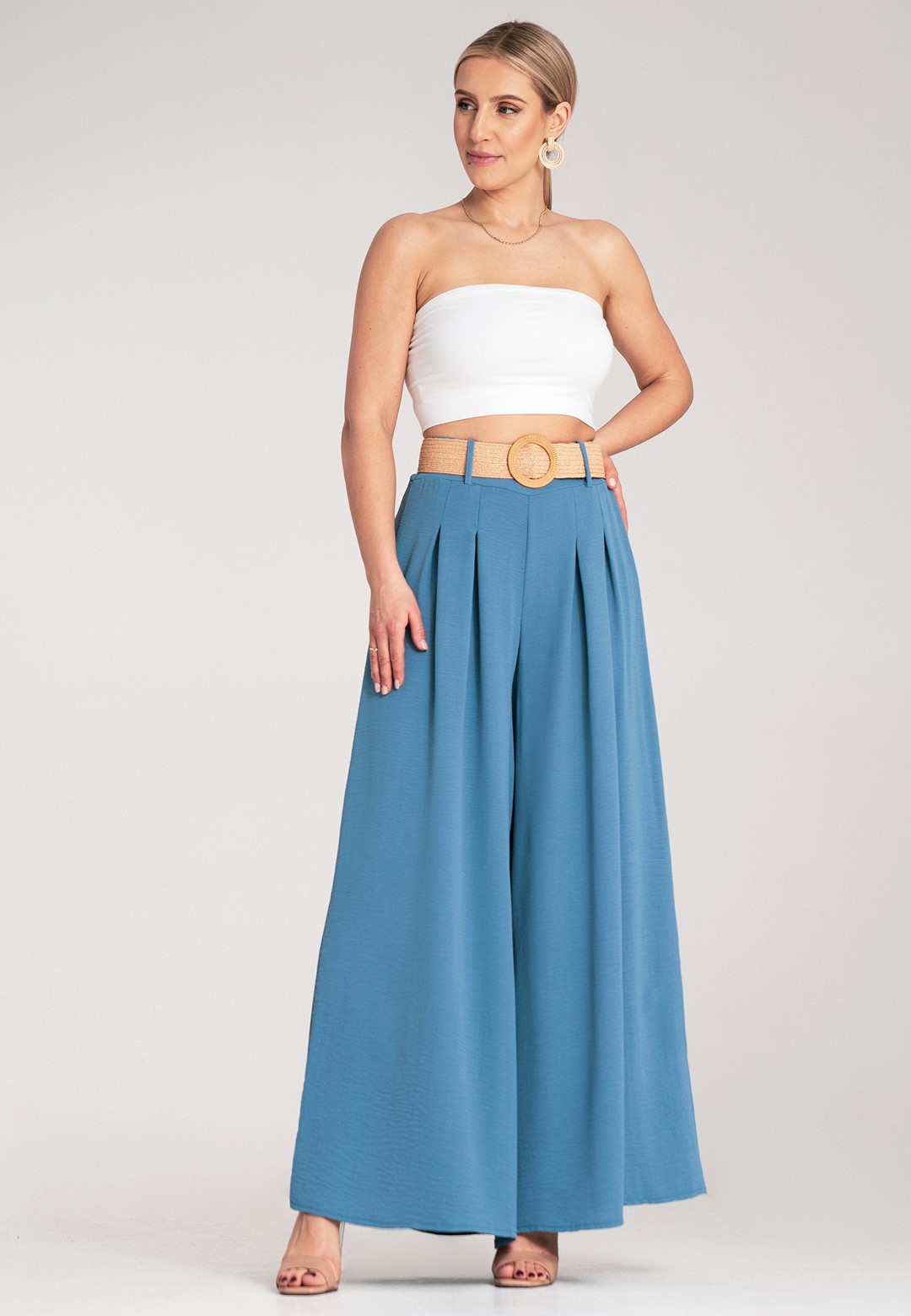 Pants M1160 Blue Oversized