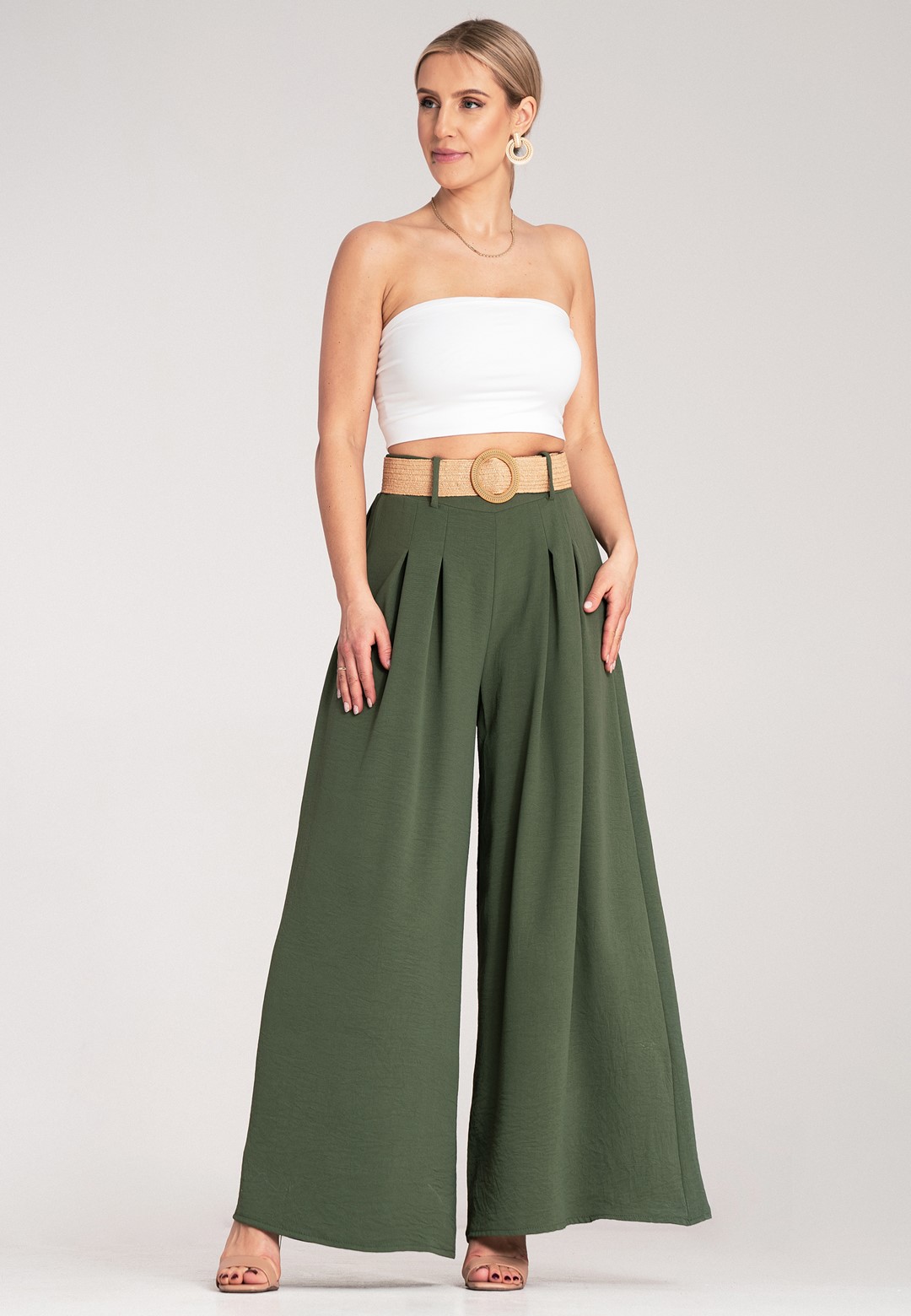 Pants M1160 Green Oversized