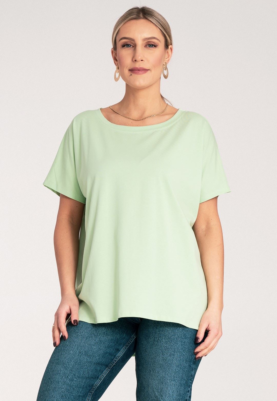 T-Shirt M1164 Green Oversized