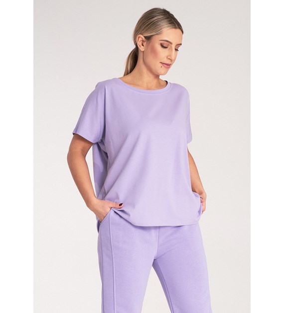 T-Shirt M1164 Violet Oversized