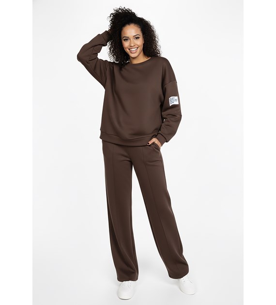 Sweatsuit M1168 Dark brown S/M