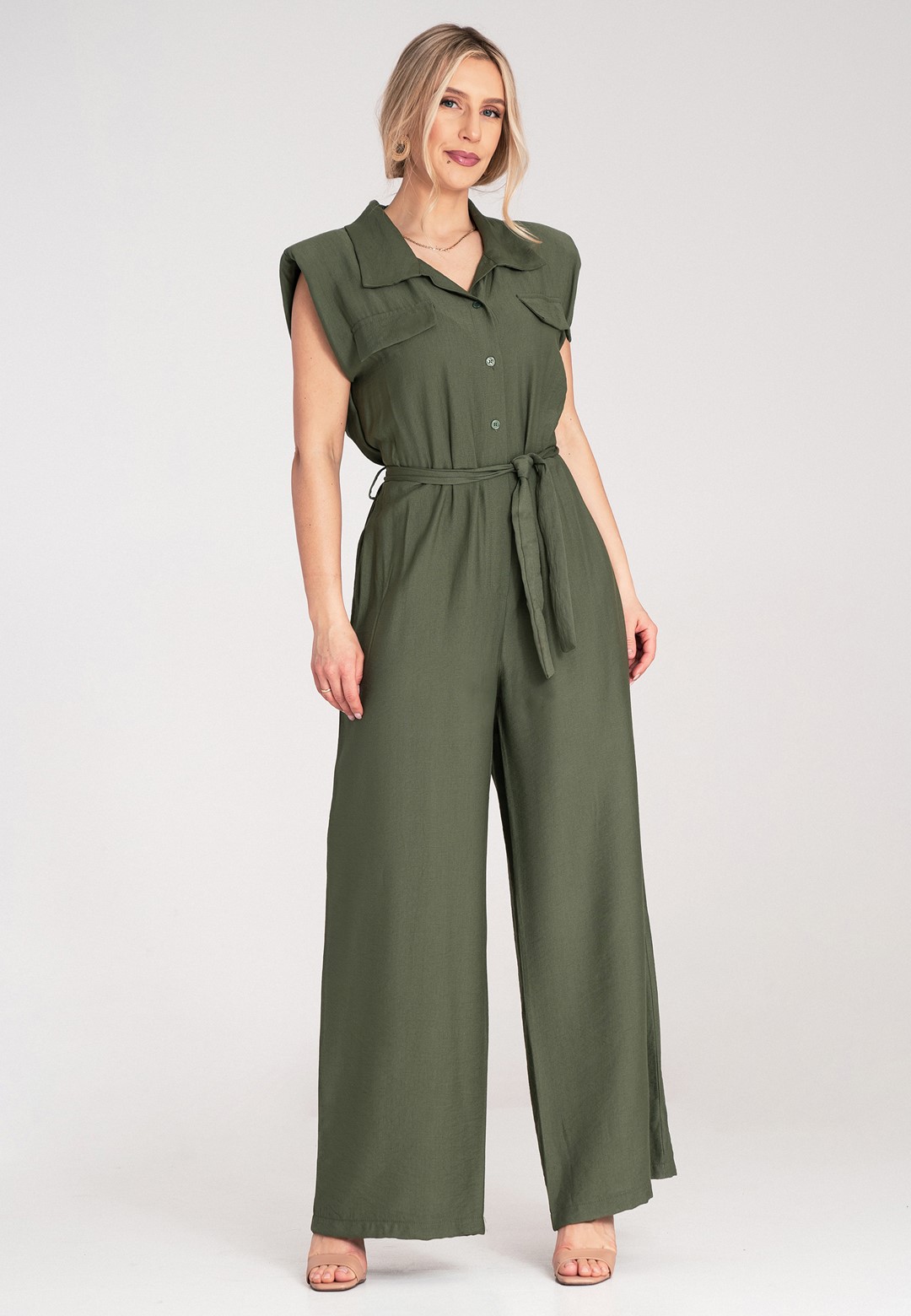 Jumpsuit M1176 Green Oversized